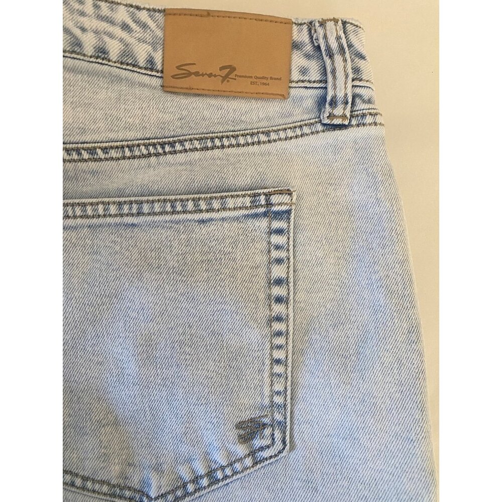 Seven7 Light Wash Women’s Straight Leg Slim Jeans Size 14 - Picture 6 of 6